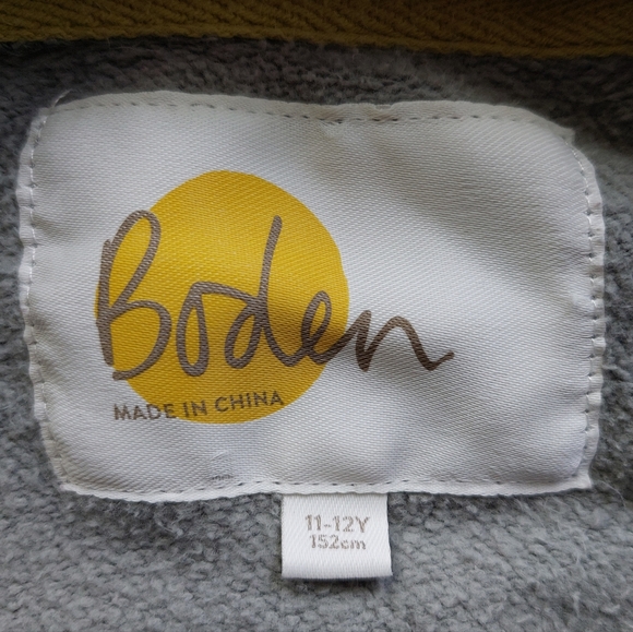 Mini Boden blue camo hoodie 11-12 years - Picture 7 of 16